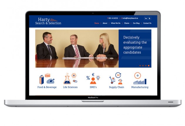 Harty Search & Selection – Website