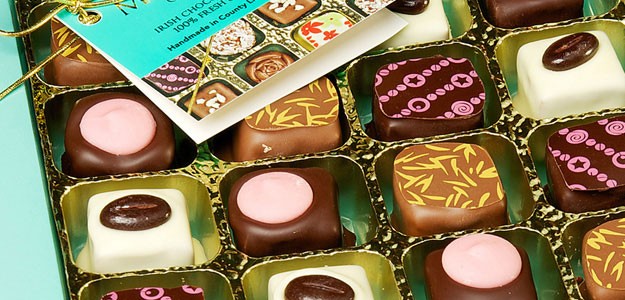 Labels for new MoonRiver Chocolate products