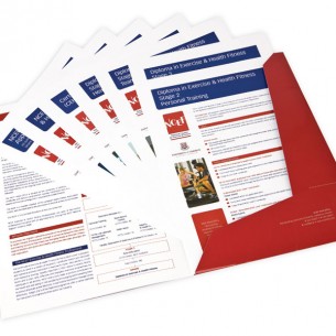 NCEF National Council for Exercise & Fitness, Accredited by the University of Limerick – Print Design