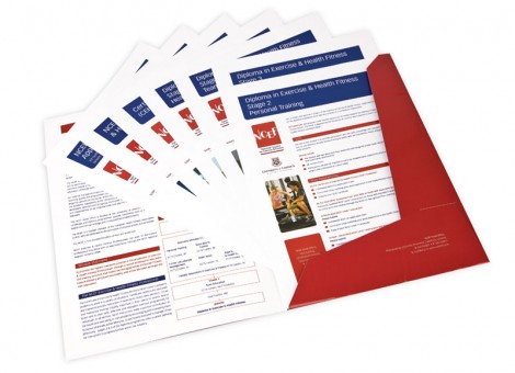 NCEF National Council for Exercise & Fitness, Accredited by the University of Limerick – Print Design