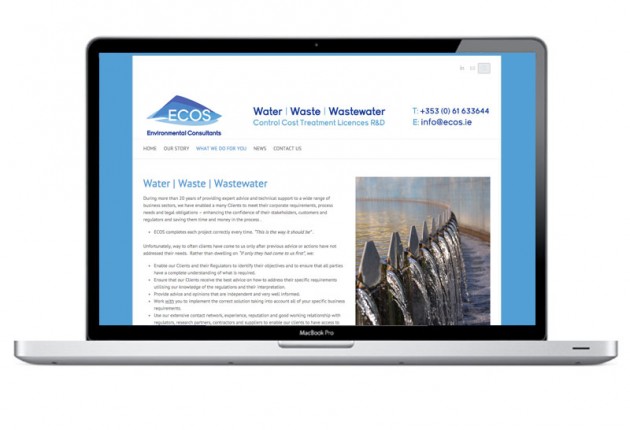 ECOS Environmental Consultants – Website