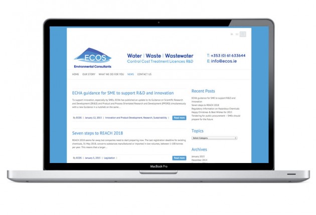 ECOS Environmental Consultants – Website