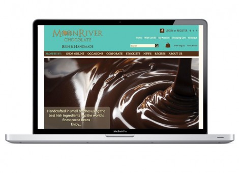 MoonRiver Chocolate – Website